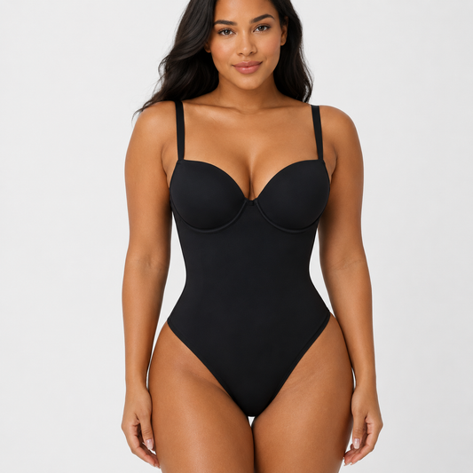 LaceForm™ — Push-Up Corset Bodysuit