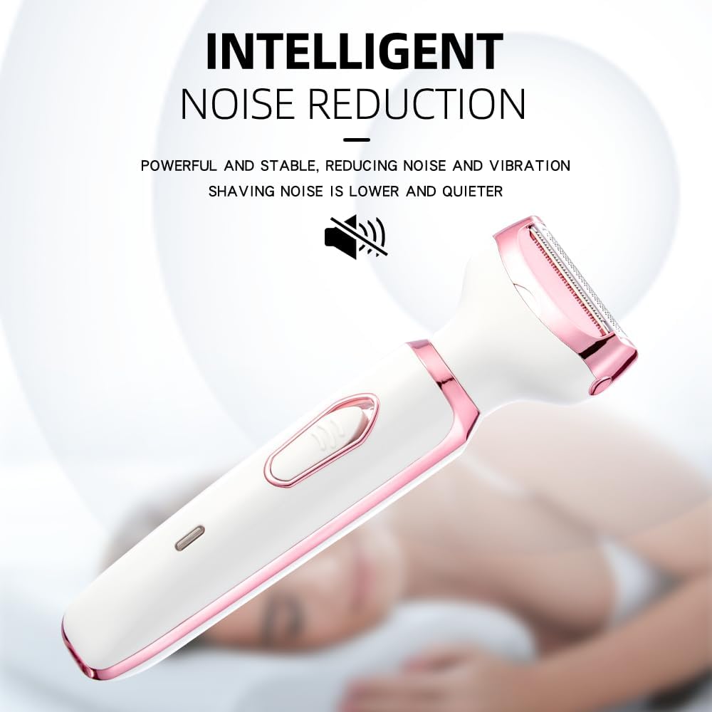 VelvaGlide™ — 4-in-1 Rechargeable Shaver