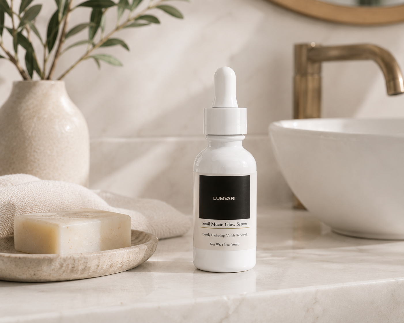 Lumvari™ Snail Mucin Glow Serum