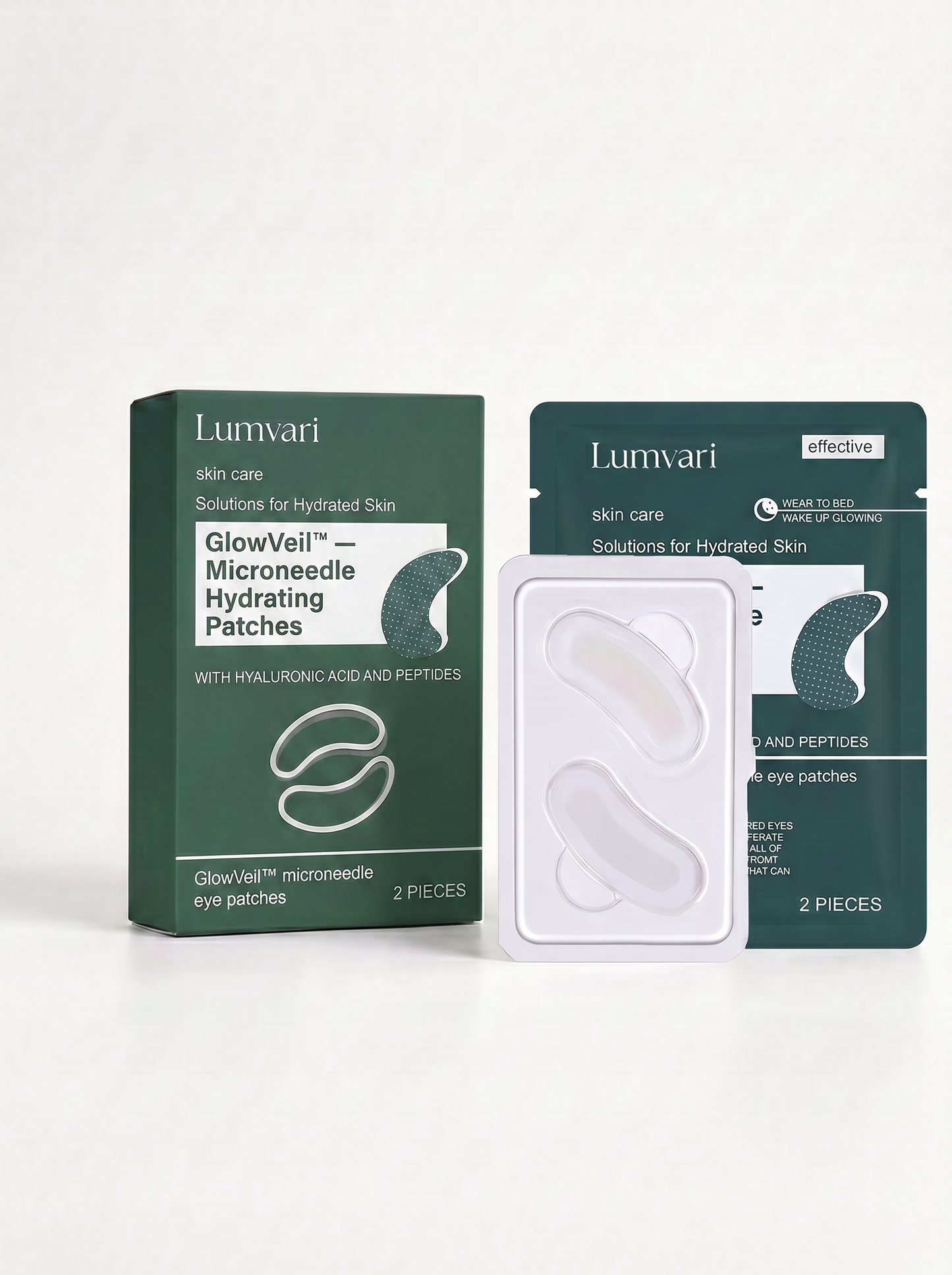 GlowVeil™ — Microneedle Hydrating Patches